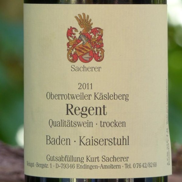 2011er/2018er Regent Rotwein Käsleberg trocken